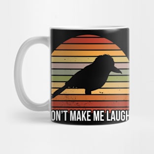 Funny kookaburra bird illustration Mug